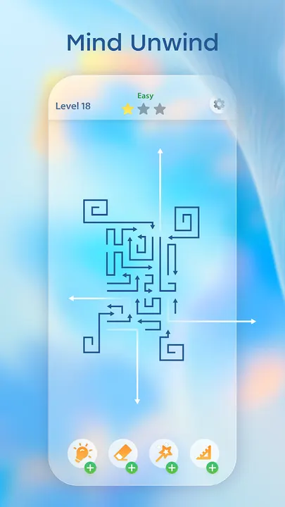 Arrows Go screenshot: Mind Unwind